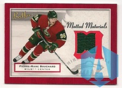 2005-06 Upper Deck Bee Hive Matted Materials Pierre-Marc Bouchard #MM-PB